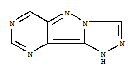 (9ci)-1H-1,2,4-噻唑并[4,3:1,5]吡唑并[4,3-d]嘧啶結構式_748776-75-2結構式