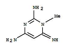 (9ci)-1,6-二氫-6-亞氨基-1-甲基-2,4-嘧啶二胺結(jié)構(gòu)式_749798-75-2結(jié)構(gòu)式
