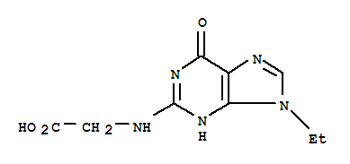 Glycine, n-(9-ethyl-6,9-dihydro-6-oxo-1h-purin-2-yl)-Structure,749917-36-0Structure Glycine, n-(9-ethyl-6,9-dihydro-6-oxo-1h-purin-2-yl)- Structure,749917-36-0Structure