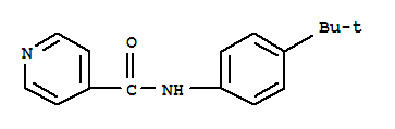(9ci)-n-[4-(1,1-二甲基乙基)苯基]-4-吡啶羧酰胺結構式_750599-62-3結構式