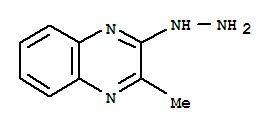 (9ci)-2-肼基-3-甲基-喹噁啉結(jié)構(gòu)式_75306-10-4結(jié)構(gòu)式