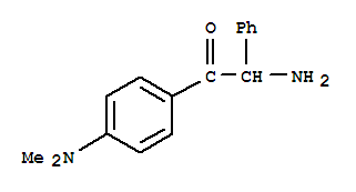 2-氨基-1-[4-(二甲基氨基)苯基]-2-苯基-乙酮結(jié)構(gòu)式_753408-30-9結(jié)構(gòu)式
