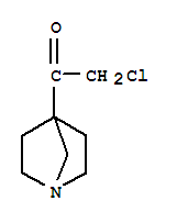 (9ci)-1-(1-氮雜雙環(huán)[2.2.1]庚-4-基)-2-氯-乙酮結(jié)構(gòu)式_754153-62-3結(jié)構(gòu)式