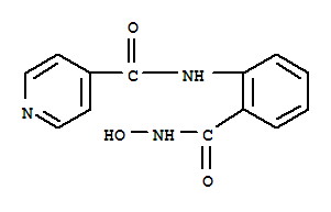 (9ci)-n-[2-[(羥基氨基)羰基]苯基]-4-吡啶羧酰胺結構式_754972-10-6結構式