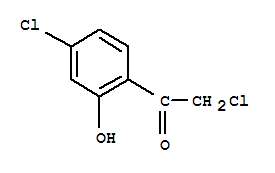 (9ci)-2-氯-1-(4-氯-2-羥基苯基)-乙酮結(jié)構(gòu)式_75717-50-9結(jié)構(gòu)式