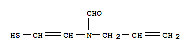 (9ci)-n-(2-疏基乙烯)-n-2-丙烯基-甲酰胺結(jié)構(gòu)式_757913-69-2結(jié)構(gòu)式