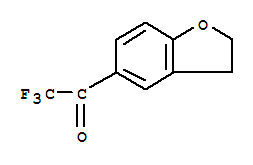 (9ci)-1-(2,3-二氫-5-苯并呋喃)-2,2,2-三氟-乙酮結(jié)構(gòu)式_75822-10-5結(jié)構(gòu)式