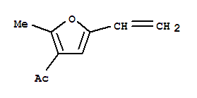 (9ci)-1-(5-乙烯-2-甲基-3-呋喃)-乙酮結(jié)構(gòu)式_75822-63-8結(jié)構(gòu)式
