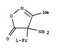 4-氨基-3-甲基-4-(1-甲基乙基)-5(4H)-異噁唑酮結(jié)構(gòu)式_758654-81-8結(jié)構(gòu)式