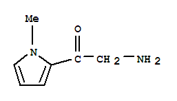 (9ci)-2-氨基-1-(1-甲基-1H-吡咯-2-基)-乙酮結(jié)構(gòu)式_758684-68-3結(jié)構(gòu)式