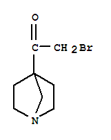 (9ci)-1-(1-氮雜雙環(huán)[2.2.1]庚-4-基)-2-溴-乙酮結(jié)構式_759424-79-8結(jié)構式