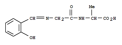 (9ci)-n-[(2-羥基苯基)亞甲基]甘氨?；?丙氨酸結構式_759444-17-2結構式