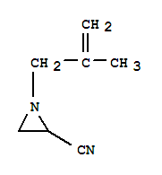 (9ci)-1-(2-甲基-2-丙烯基)-2-氮丙啶甲腈結(jié)構(gòu)式_75984-81-5結(jié)構(gòu)式