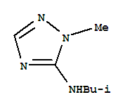 (9ci)-1-甲基-n-(2-甲基丙基)-1H-1,2,4-噻唑-5-胺結(jié)構(gòu)式_760115-72-8結(jié)構(gòu)式