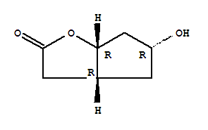 7-alpha-羥基-順式-氧雜雙環(huán)[3.3.0]辛烷-3-酮結(jié)構(gòu)式_76023-85-3結(jié)構(gòu)式