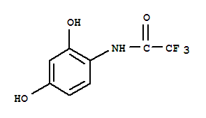 (9ci)-n-(2,4-二羥基苯基)-2,2,2-三氟-乙酰胺結(jié)構(gòu)式_761455-52-1結(jié)構(gòu)式