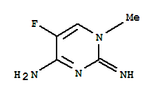 (9ci)-5-氟-1,4-二氫-4-亞氨基-1-甲基-2-嘧啶胺結構式_765218-13-1結構式