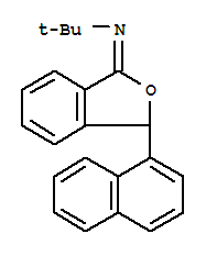 2-甲基-n-[3-(1-萘)-1(3h)-異苯并呋喃]-2-丙胺結(jié)構(gòu)式_765306-76-1結(jié)構(gòu)式