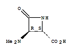 (9ci)-3-(二甲基氨基)-4-氧代-,(2s-反式)-2-氮雜丁烷羧酸結(jié)構(gòu)式_765861-74-3結(jié)構(gòu)式