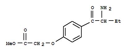 (9ci)-[4-(2-氨基-1-氧代丁基)苯氧基]-乙酸甲酯結構式_766454-21-1結構式