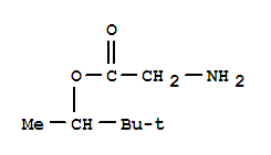 Glycine, 1,2,2-trimethylpropyl ester (9ci)Structure,769082-24-8Structure Glycine, 1,2,2-trimethylpropyl ester (9ci) Structure,769082-24-8Structure