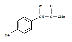 2-溴-2-對甲苯乙酸甲酯結構式_77053-52-2結構式