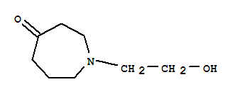(9ci)-六氫-1-(2-羥基乙基)-4H-氮雜革-4-酮結(jié)構(gòu)式_770649-78-0結(jié)構(gòu)式
