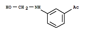 (9ci)-1-[3-[(羥基甲基)氨基]苯基]-乙酮結(jié)構(gòu)式_771421-67-1結(jié)構(gòu)式