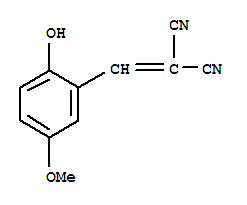 (9ci)-[(2-羥基-5-甲氧基苯基)亞甲基]-丙二腈結(jié)構(gòu)式_771574-72-2結(jié)構(gòu)式
