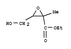 Oxiranecarboxylic acid, 3-(hydroxymethyl)-2-methyl-, ethyl ester (9ci)Structure,77292-37-6Structure Oxiranecarboxylic acid, 3-(hydroxymethyl)-2-methyl-, ethyl ester (9ci) Structure,77292-37-6Structure