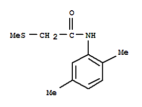 (9ci)-n-(2,5-二甲基苯基)-2-(甲基硫代)-乙酰胺結(jié)構(gòu)式_773152-08-2結(jié)構(gòu)式