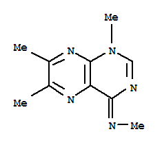 (9ci)-n-(1,6,7-三甲基-4(1h)-蝶啶)-甲胺結(jié)構(gòu)式_773784-99-9結(jié)構(gòu)式