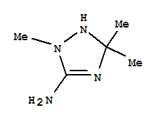 (9ci)-2,5-二氫-2,5,5-三甲基-1H-1,2,4-噻唑-3-胺結(jié)構(gòu)式_773810-77-8結(jié)構(gòu)式