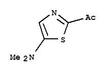 (9ci)-1-[5-(二甲基氨基)-2-噻唑]-乙酮結(jié)構(gòu)式_774231-01-5結(jié)構(gòu)式