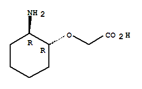 (1r-反式)-(9ci)-[(2-氨基環(huán)己基)氧基]-乙酸結(jié)構(gòu)式_774508-34-8結(jié)構(gòu)式