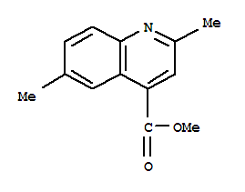 (9ci)-2,6-二甲基-4-喹啉羧酸甲酯結構式_774586-89-9結構式