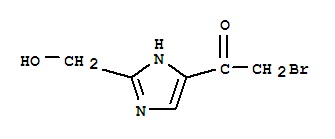 (9ci)-2-溴-1-[2-(羥基甲基)-1H-咪唑-4-基]-乙酮結構式_775533-04-5結構式