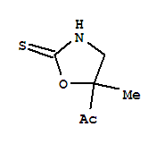 (9ci)-1-(5-甲基-2-硫氧代-5-噁唑啉)-乙酮結(jié)構(gòu)式_77864-06-3結(jié)構(gòu)式