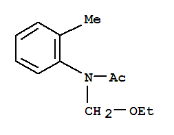 (9ci)-n-(乙氧基甲基)-n-(2-甲基苯基)-乙酰胺結(jié)構(gòu)式_780821-11-6結(jié)構(gòu)式