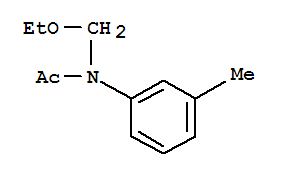 (9ci)-n-(乙氧基甲基)-n-(3-甲基苯基)-乙酰胺結(jié)構(gòu)式_780821-12-7結(jié)構(gòu)式