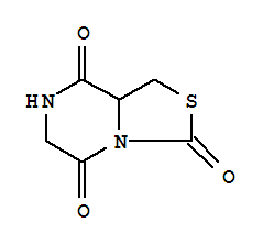 (9ci)-四氫-3H-噻唑并[3,4-a]吡嗪-3,5,8-三酮結(jié)構(gòu)式_781648-62-2結(jié)構(gòu)式