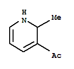 (9ci)-1-(1,2-二氫-2-甲基-3-吡啶)-乙酮結構式_78210-69-2結構式