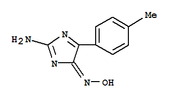 (9ci)-2-氨基-5-(4-甲基苯基)-4H-咪唑-4-酮肟結構式_782394-21-2結構式