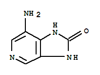 7-氨基-1,3-二氫-2H-咪唑并[4,5-c]吡啶-2-酮結(jié)構(gòu)式_784999-93-5結(jié)構(gòu)式