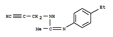 (9ci)-n-(4-乙基苯基)-n-2-丙炔-鹽酸乙脒結構式_785018-43-1結構式