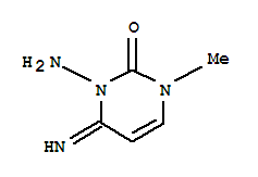 (9ci)-3-氨基-3,4-二氫-4-亞氨基-1-甲基-2(1H)-嘧啶酮結(jié)構(gòu)式_785719-43-9結(jié)構(gòu)式