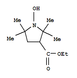 (9ci)-1-羥基-2,2,5,5-四甲基-3-吡咯烷羧酸乙酯結構式_785752-19-4結構式