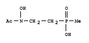 (9ci)-[2-(乙?；u基氨基)乙基]甲基-次膦酸結(jié)構(gòu)式_786592-70-9結(jié)構(gòu)式