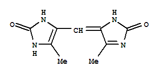 (9ci)-4-[(2,3-二氫-5-甲基-2-氧代-4H-咪唑-4-基)甲基]-1,3-二氫-5-甲基-2H-咪唑-2-酮結構式_786593-65-5結構式