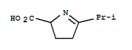(9ci)-3,4-二氫-5-(1-甲基乙基)-2H-吡咯-2-羧酸結構式_786602-80-0結構式